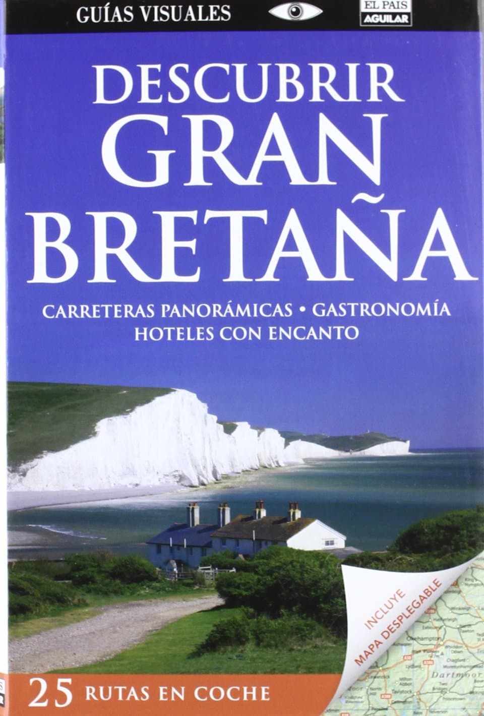 Portada de Descubrir Gran Bretaña en coche (Guías Visuales)