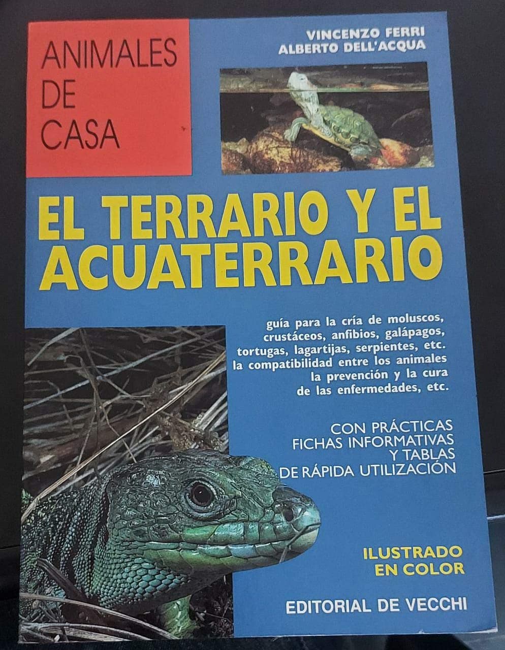 Portada de El terrario y el acuaterrario (animales de casa)