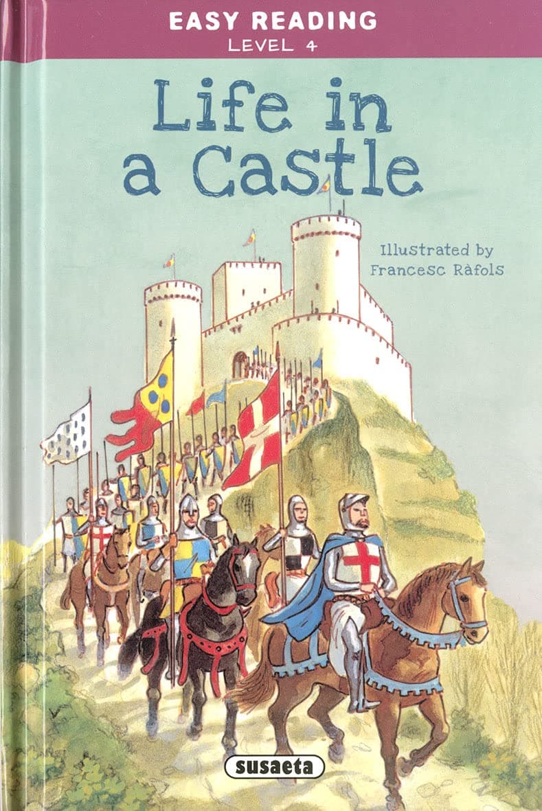 Portada de Life in a Castle (Easy Reading - Nivel 4)