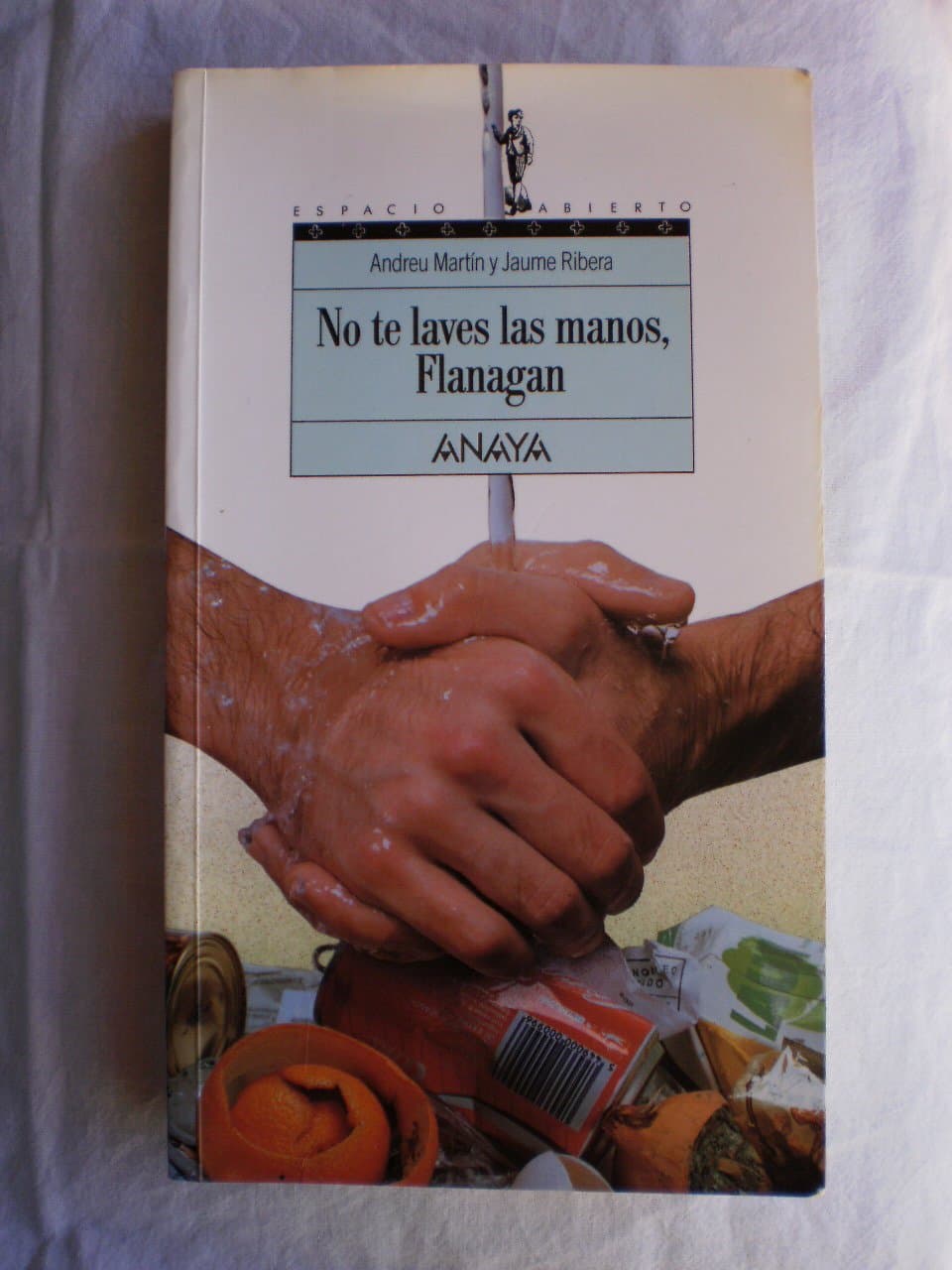 Portada de No te laves las manos, Flanagan