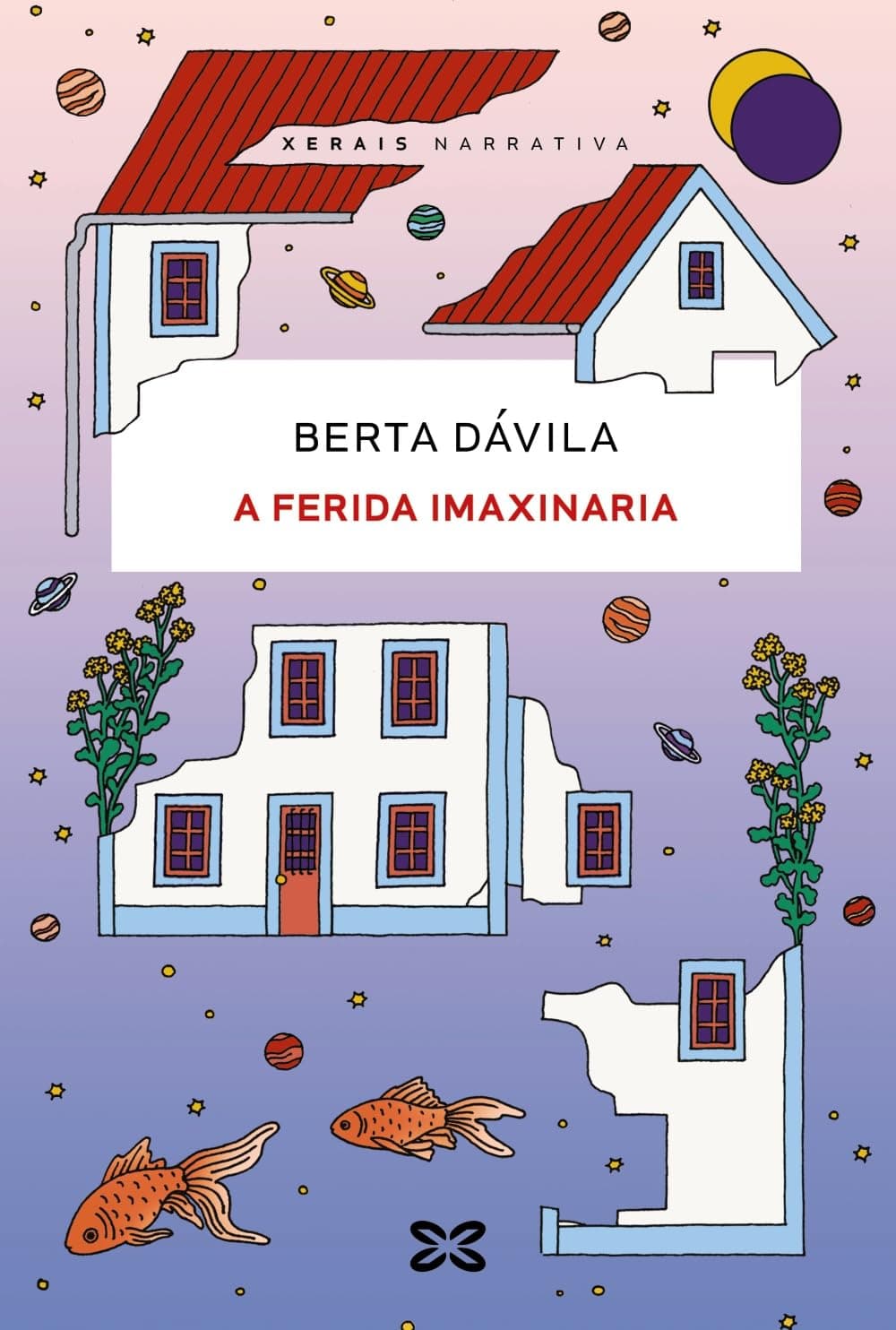 Portada de A ferida imaxinaria (EDICIÓN LITERARIA - NARRATIVA)