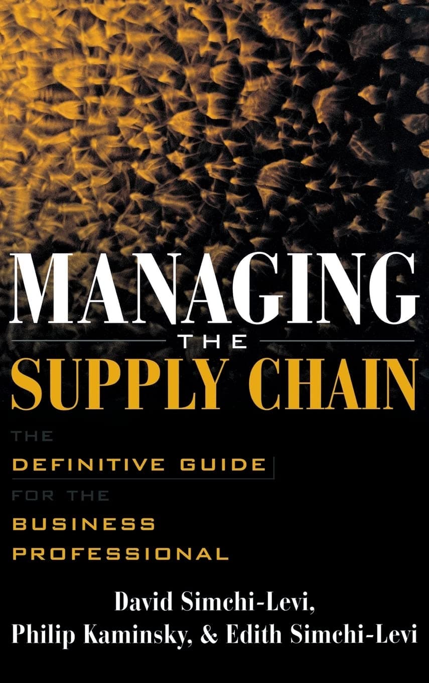 Portada de Managing the Supply Chain: The Definitive Guide for the Business Professional (GENERAL FINANCE & INVESTING)