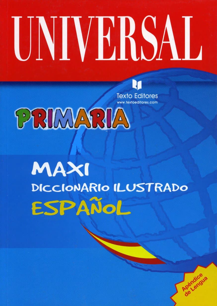 Portada de Dicc. Primaria Maxi Ilustrado Universal De Español (texto Edits.)