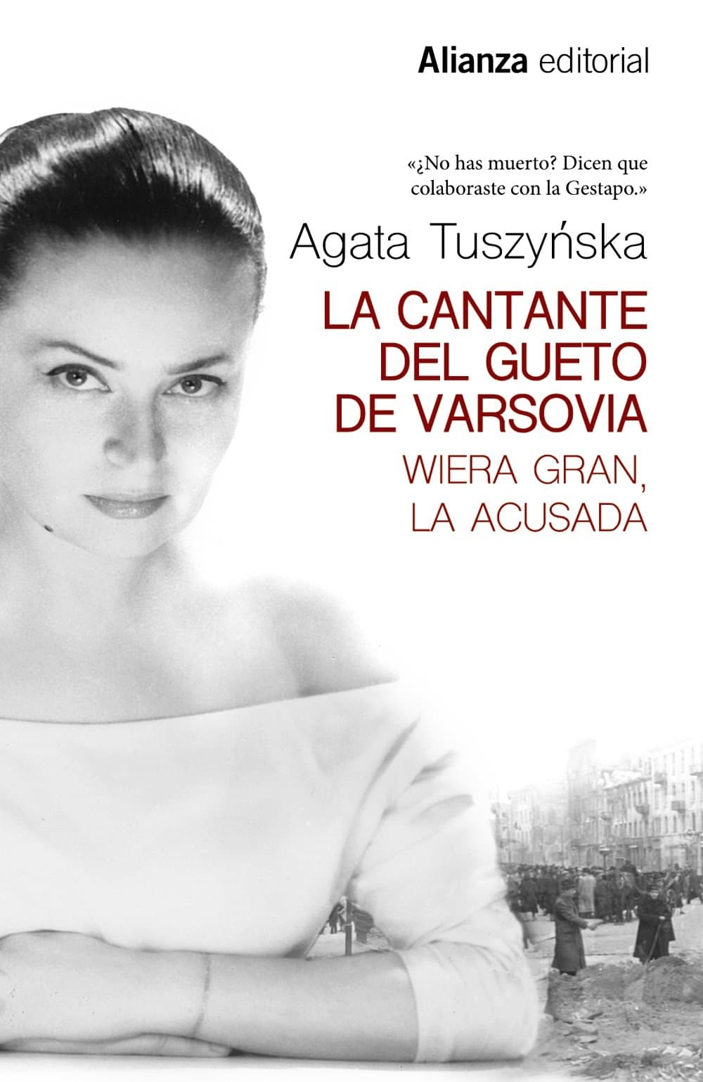 Portada de La cantante del gueto de Varsovia: Wiera Gran, la acusada (13/20)