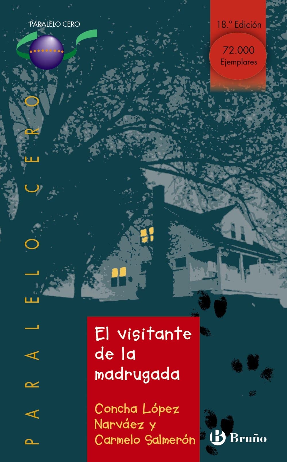 Portada de El visitante de la madrugada (Castellano - JUVENIL - PARALELO CERO)