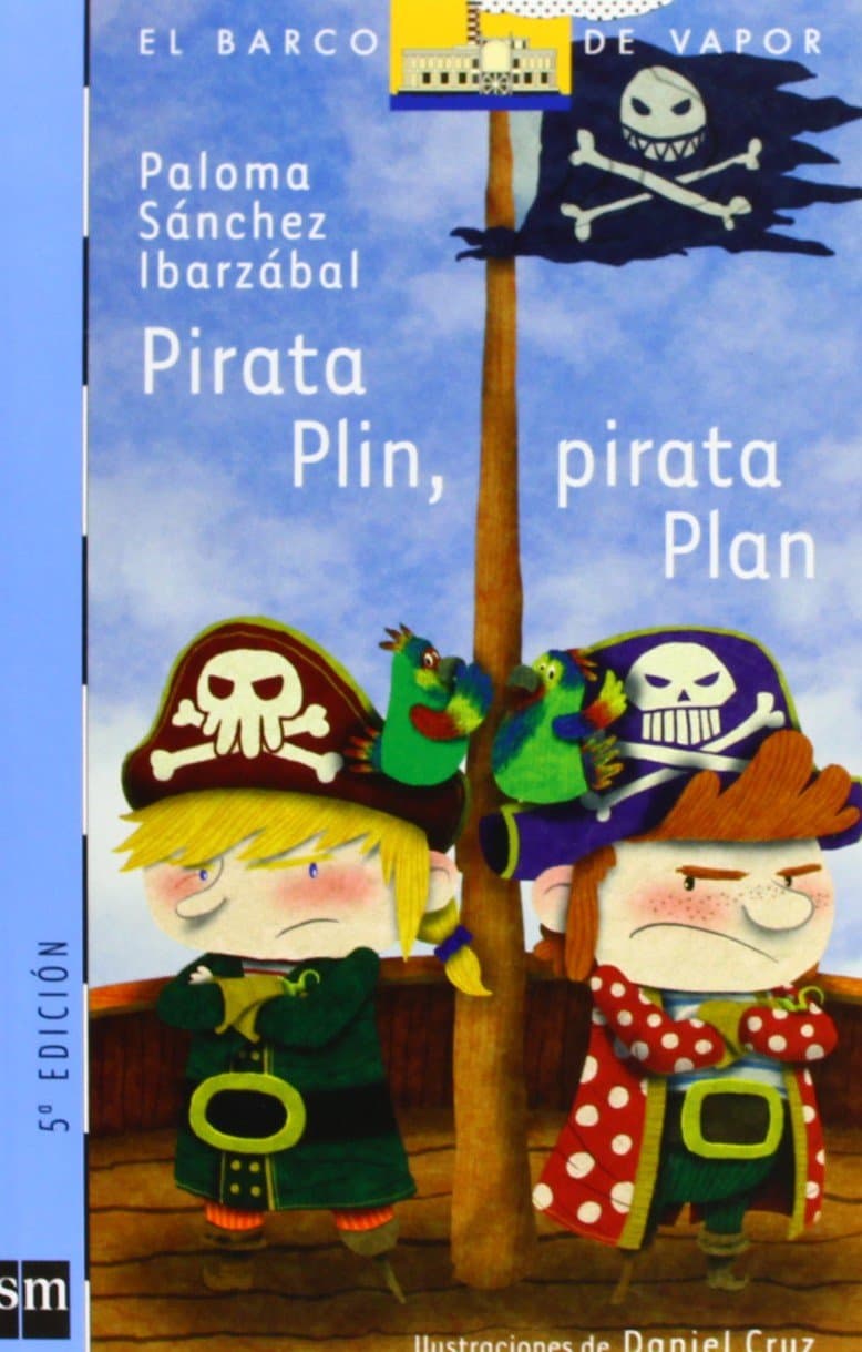 Portada de Pirata Plin, pirata Plan: 148 (El Barco de Vapor Azul)