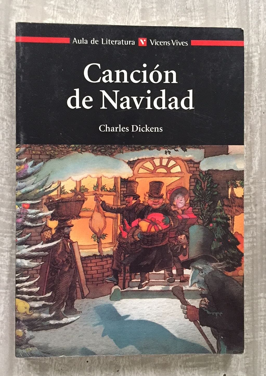 Portada de Cancion De Navidad N/c (Aula de Literatura) - 9788431628109