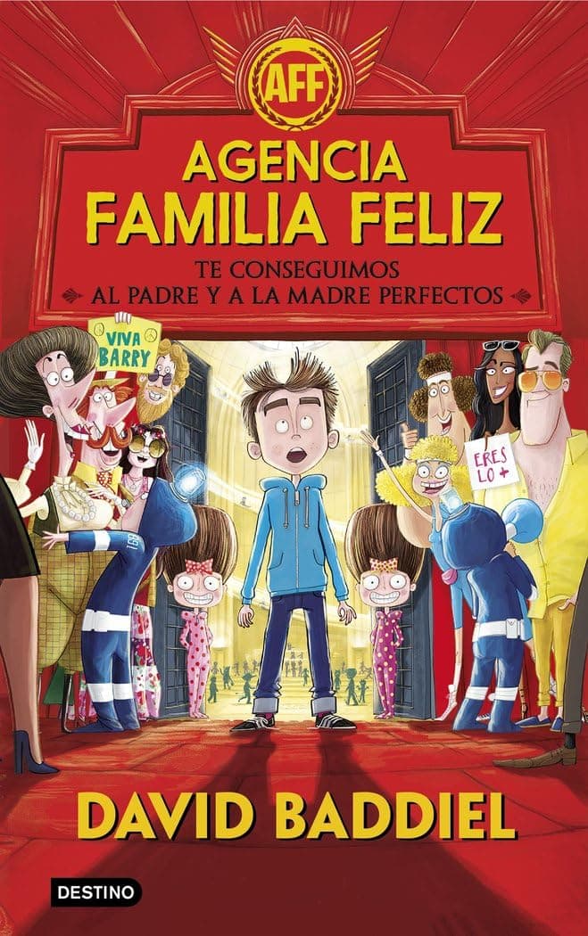 Portada de Agencia Familia Feliz: Te conseguimos al padre y a la madre perfectos (La isla del tiempo)