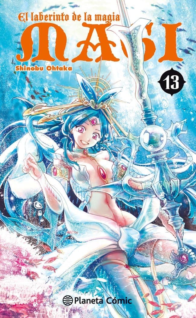 Portada de Magi El laberinto de la magia nº 13/37 (Manga Shonen)