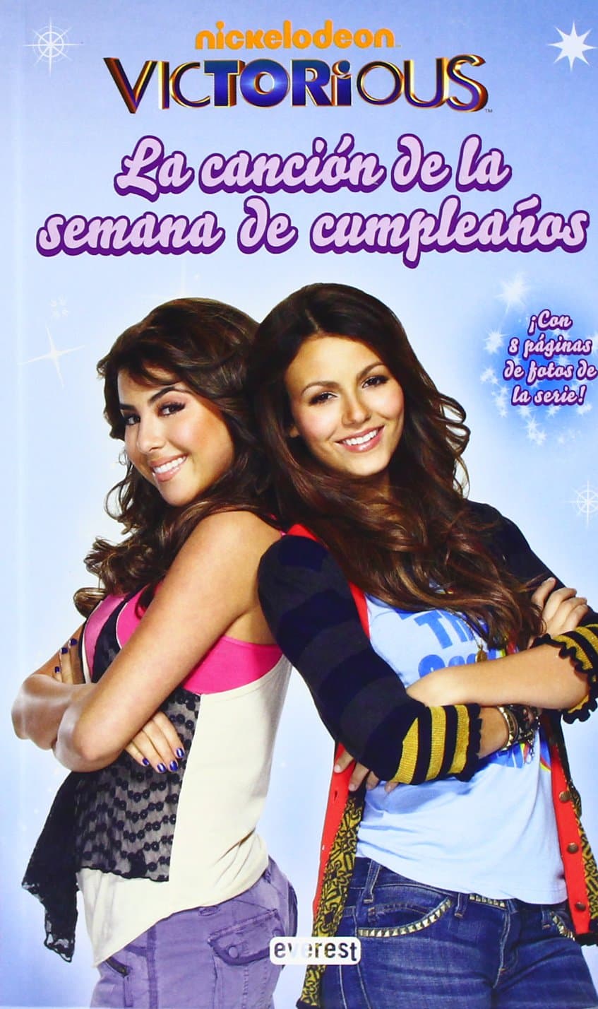Portada de Victorious. La canción de la semana de cumpleaños: ¡Con 8 páginas de fotos de la serie! (Libros de lectura)