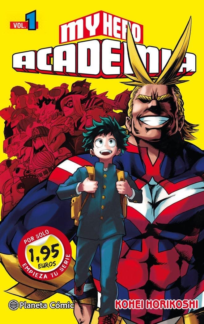 Portada de MM My Hero Academia nº 01 1,95 (Manga Manía)