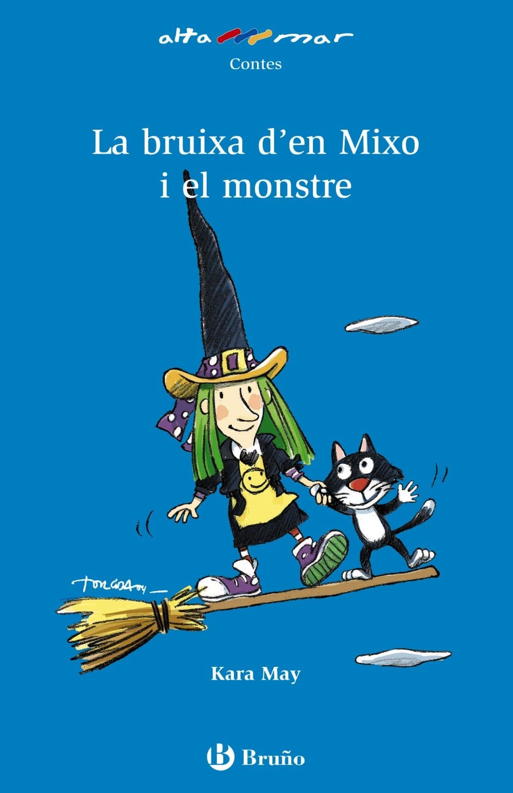 Portada de La bruixa de Mixo i el monstre (Catalá - A PARTIR DE 6 ANYS - ALTAMAR)