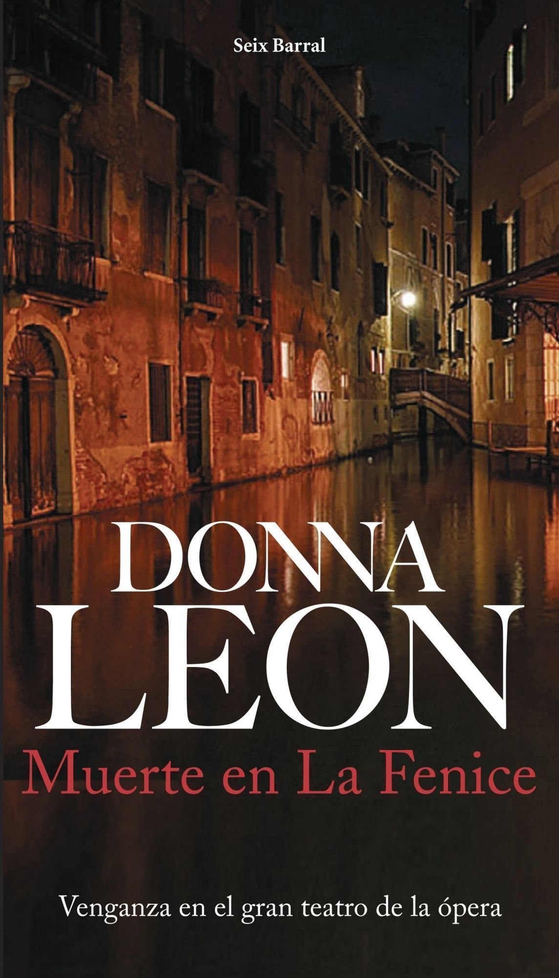 Portada de Muerte en La Fenice (Biblioteca Formentor)