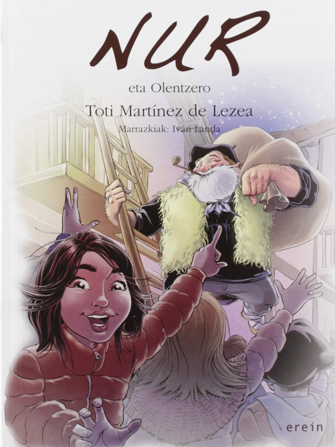 Portada de Nur eta Olentzero: 15 (Nur euskaraz)