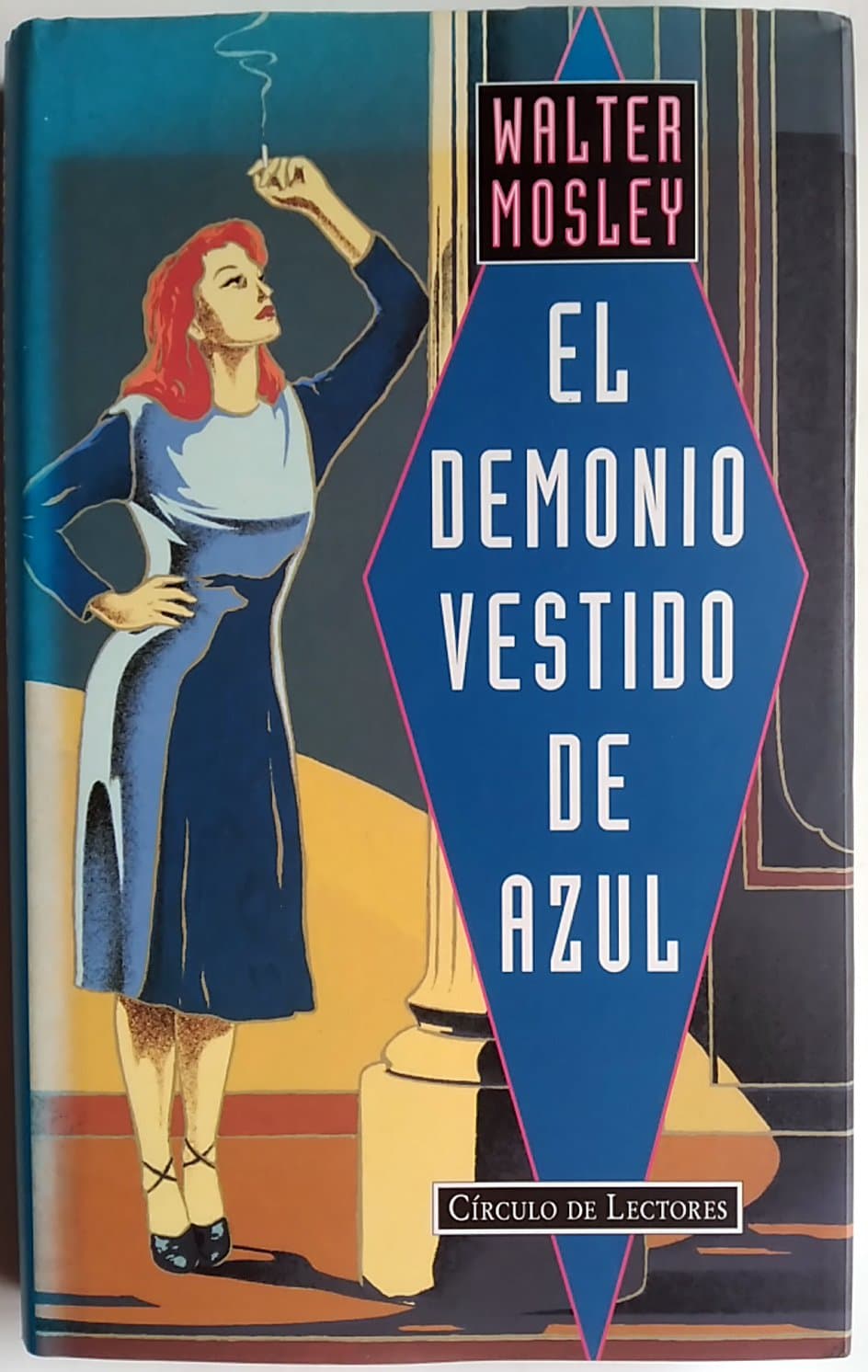Portada de El demonio vestido de azul