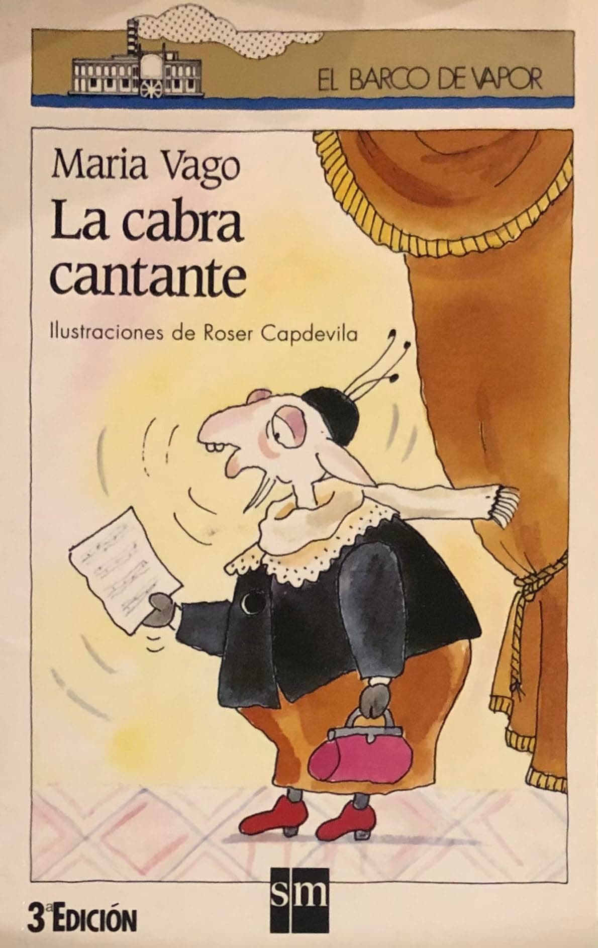 Portada de La cabra cantante: 54 (El Barco de Vapor Blanca)
