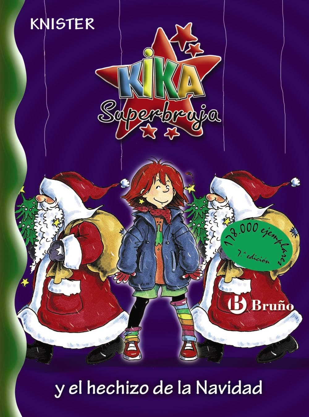 Portada de Kika Superbruja y el hechizo de la Navidad (Castellano - A PARTIR DE 8 AÑOS - PERSONAJES - Kika Superbruja)