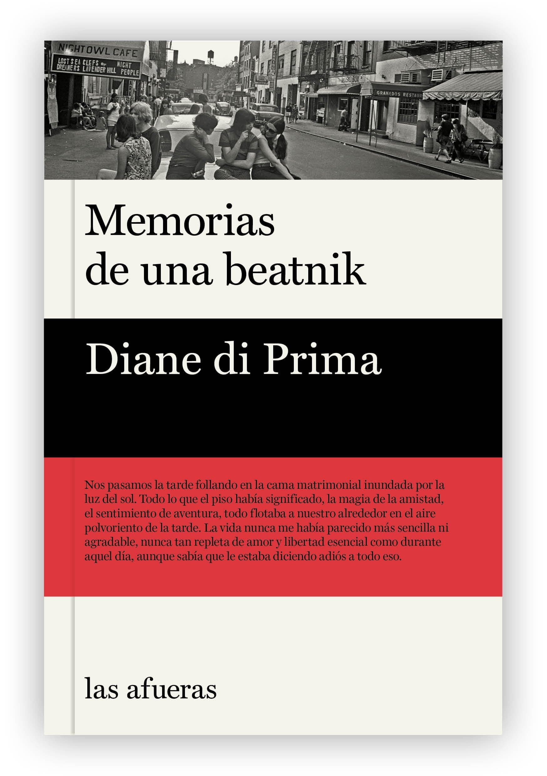 Portada de Memorias de una beatnik (Las afueras)