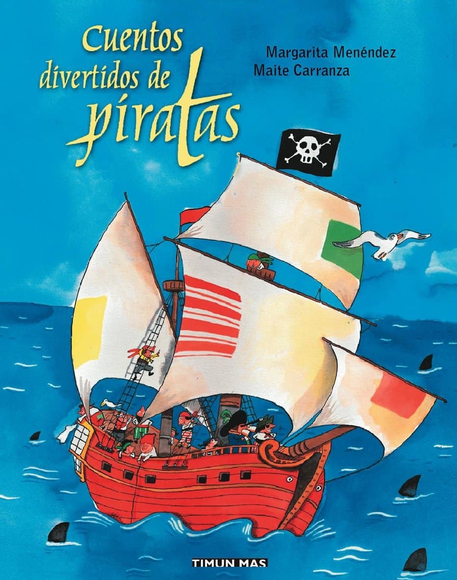 Portada de Cuentos divertidos de piratas (Aventuras fantásticas)