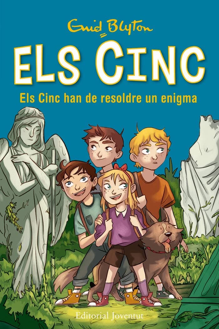 Portada de Els Cinc han de resoldre un enigma