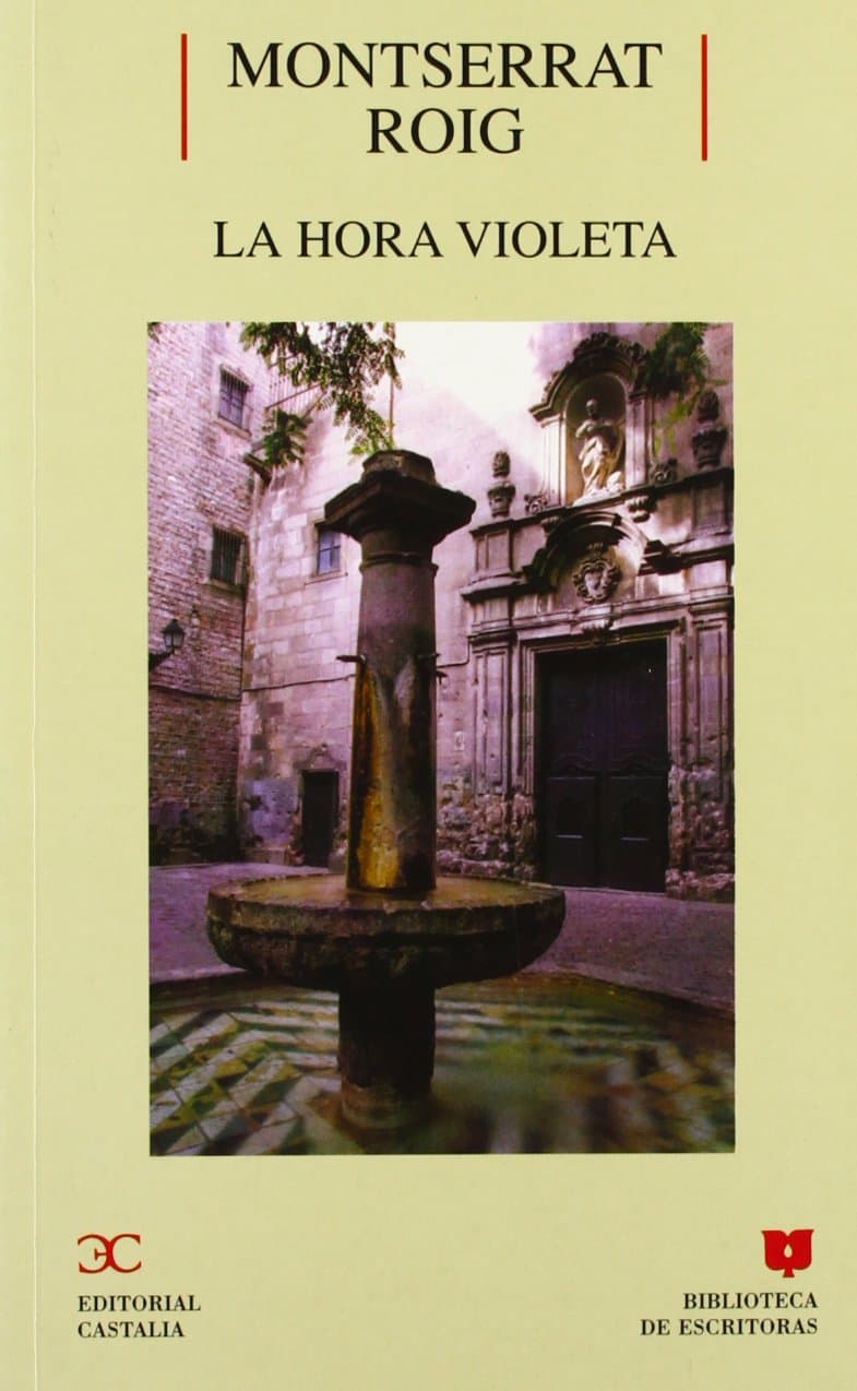 Portada de La hora violeta . (BIBLIOTECA DE ESCRITORAS. B/E.)