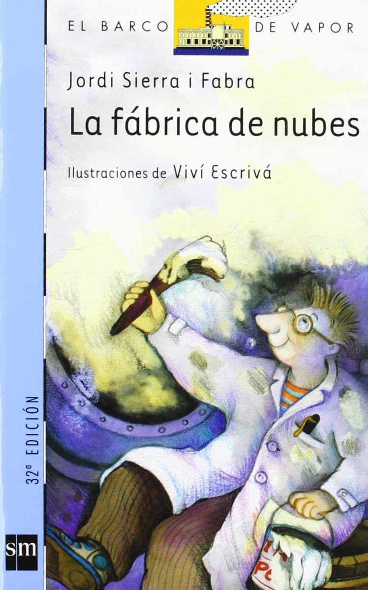 Portada de La fábrica de nubes: 36 (El Barco de Vapor Azul)