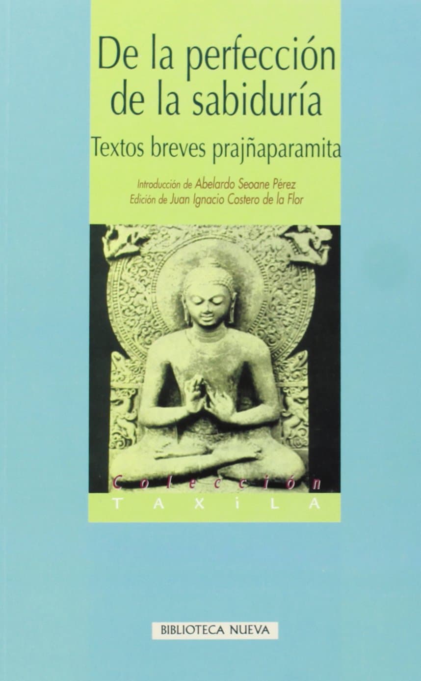 Portada de De la perfección de la sabiduría (Taxila)