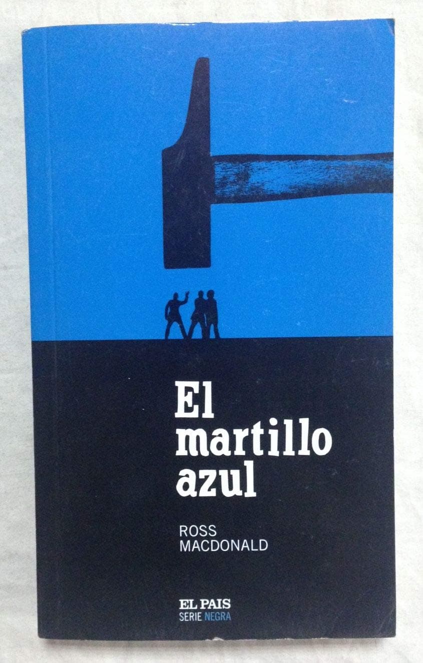 Portada de EL MARTILLO AZUL (SERIE NEGRA / EL PAIS)