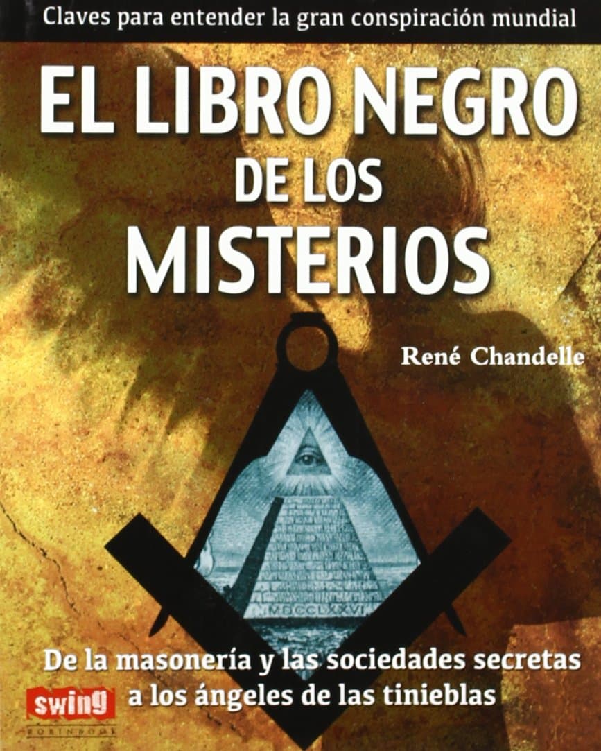 Portada de El libro negro de los misterios: de la masonería y las sociedades secretas a los ángeles de las tinieblas