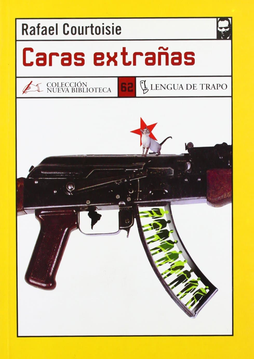 Portada de Caras extrañas (NB)