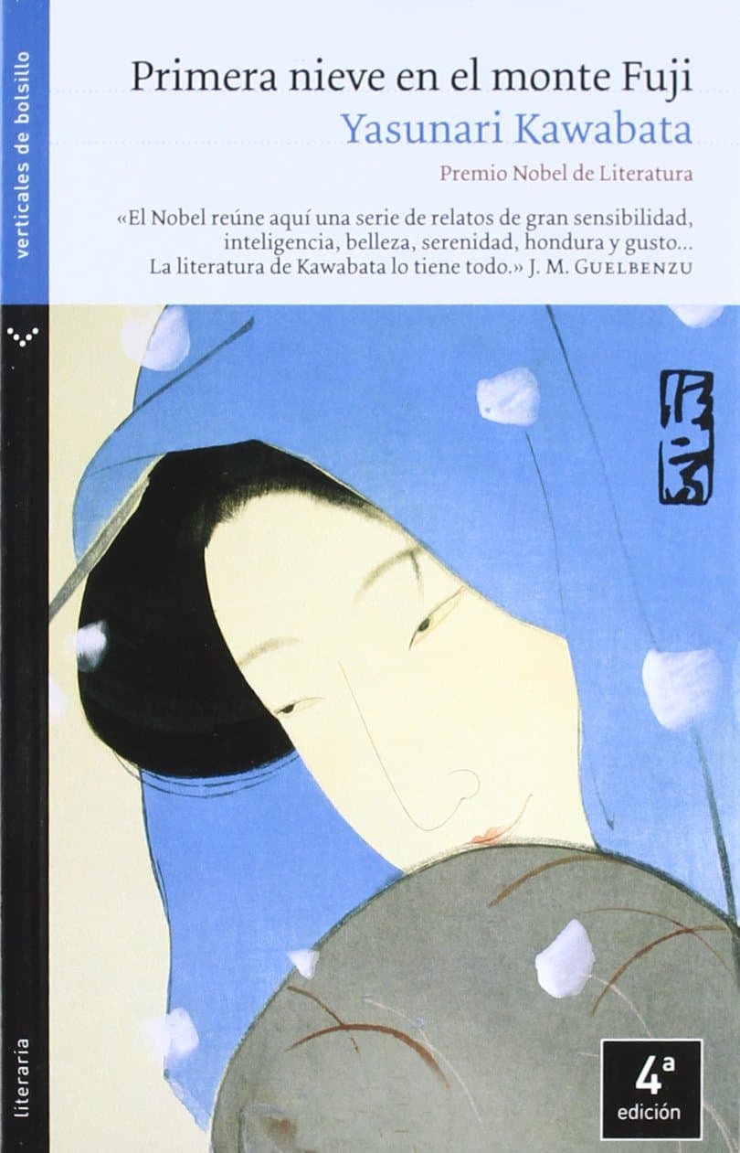 Portada de Primera nieve en el monte Fuji (Literaria)