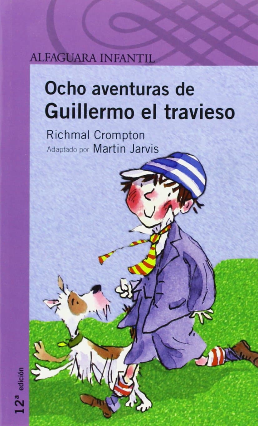 Portada de OCHO AVENTURAS DE GUILLERMO EL TRAVIESO