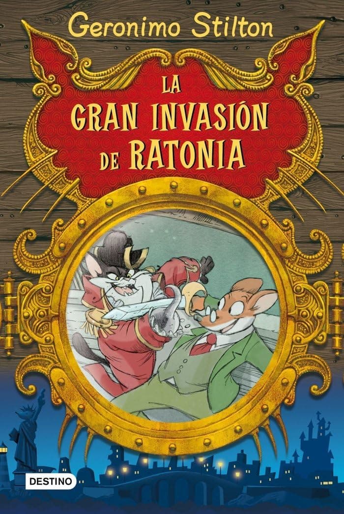 Portada de Stilton: la gran invasión de ratonia