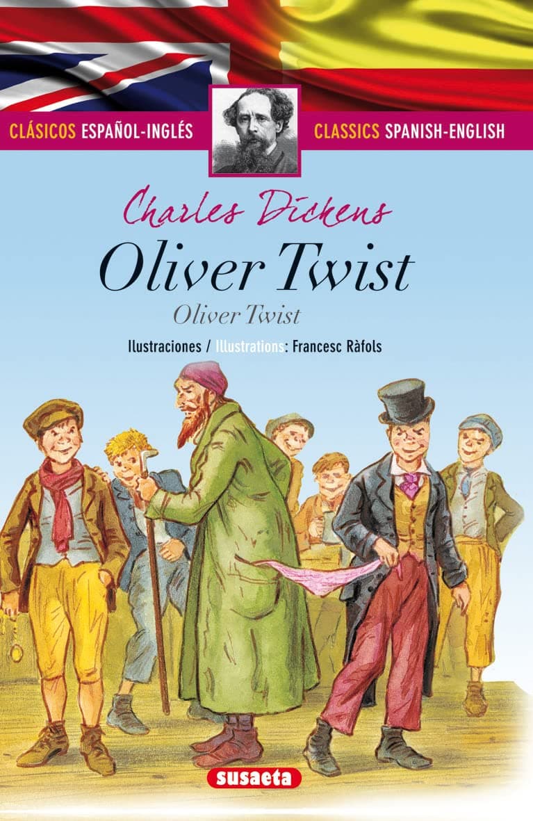 Portada de Oliver Twist - español/inglés (Clásicos bilingües)