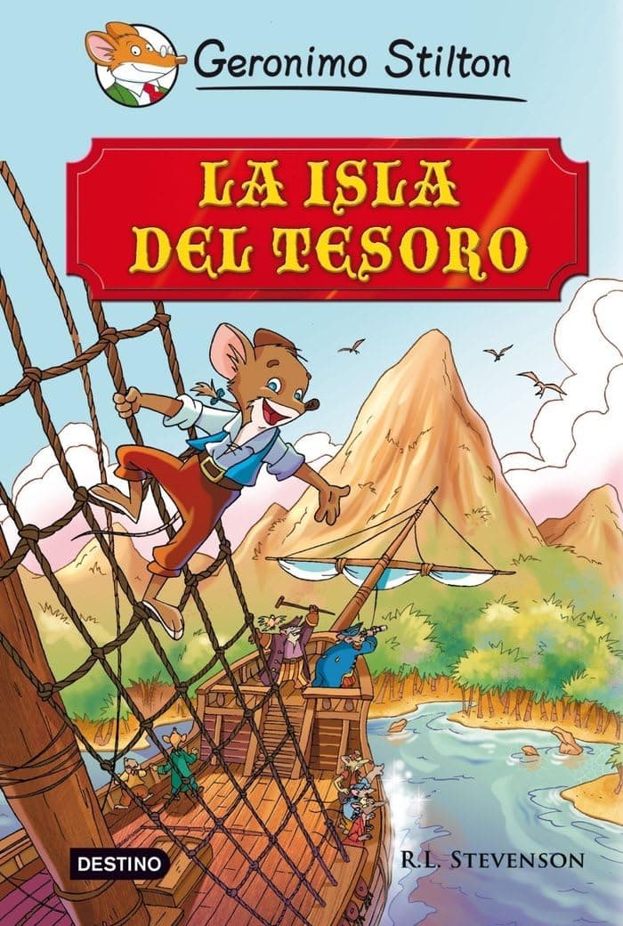 Portada de Stilton: la isla del tesoro
