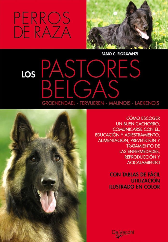 Portada de Los pastores belgas (Animales)