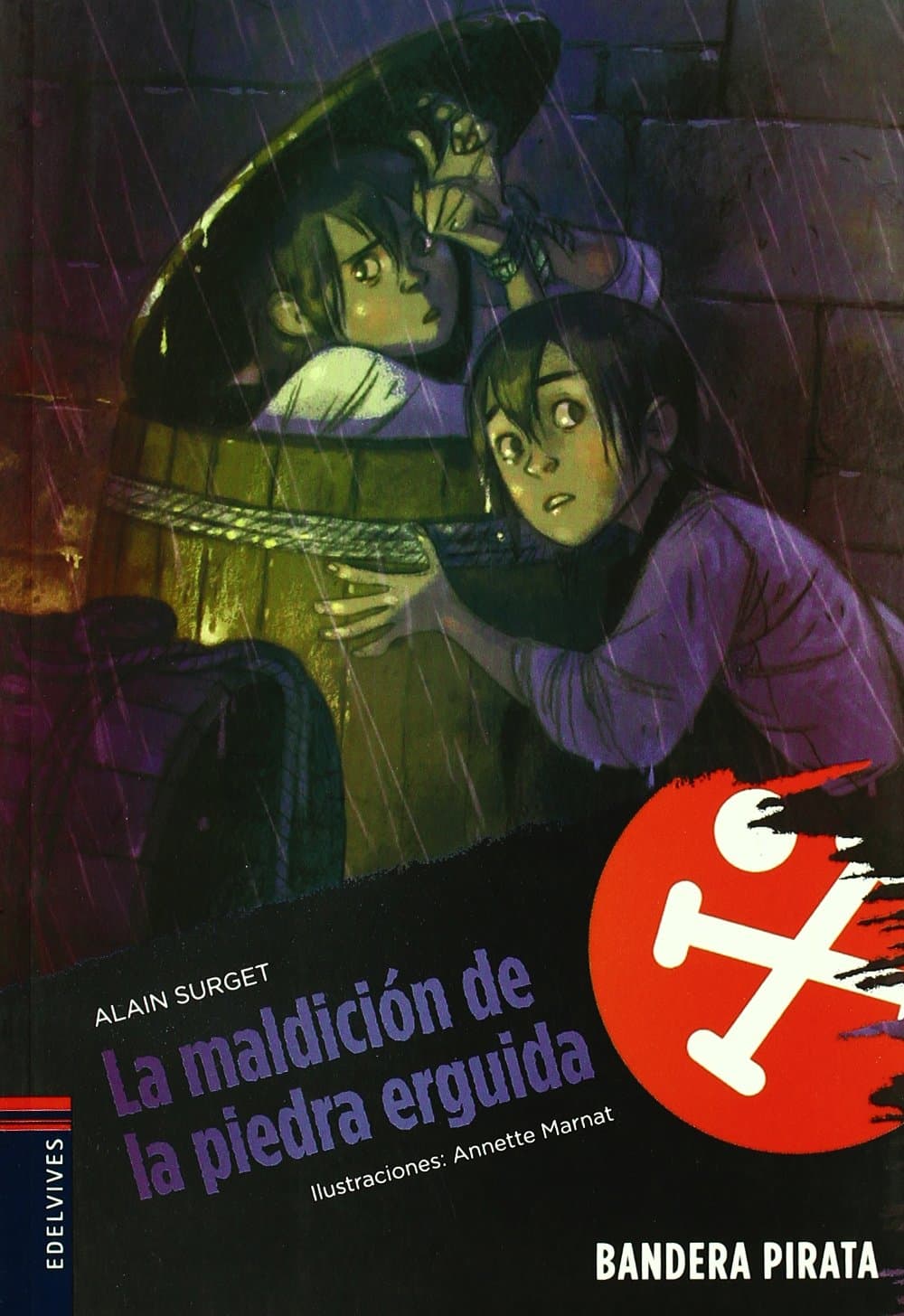 Portada de La maldición de la piedra erguida: 8 (Bandera pirata)