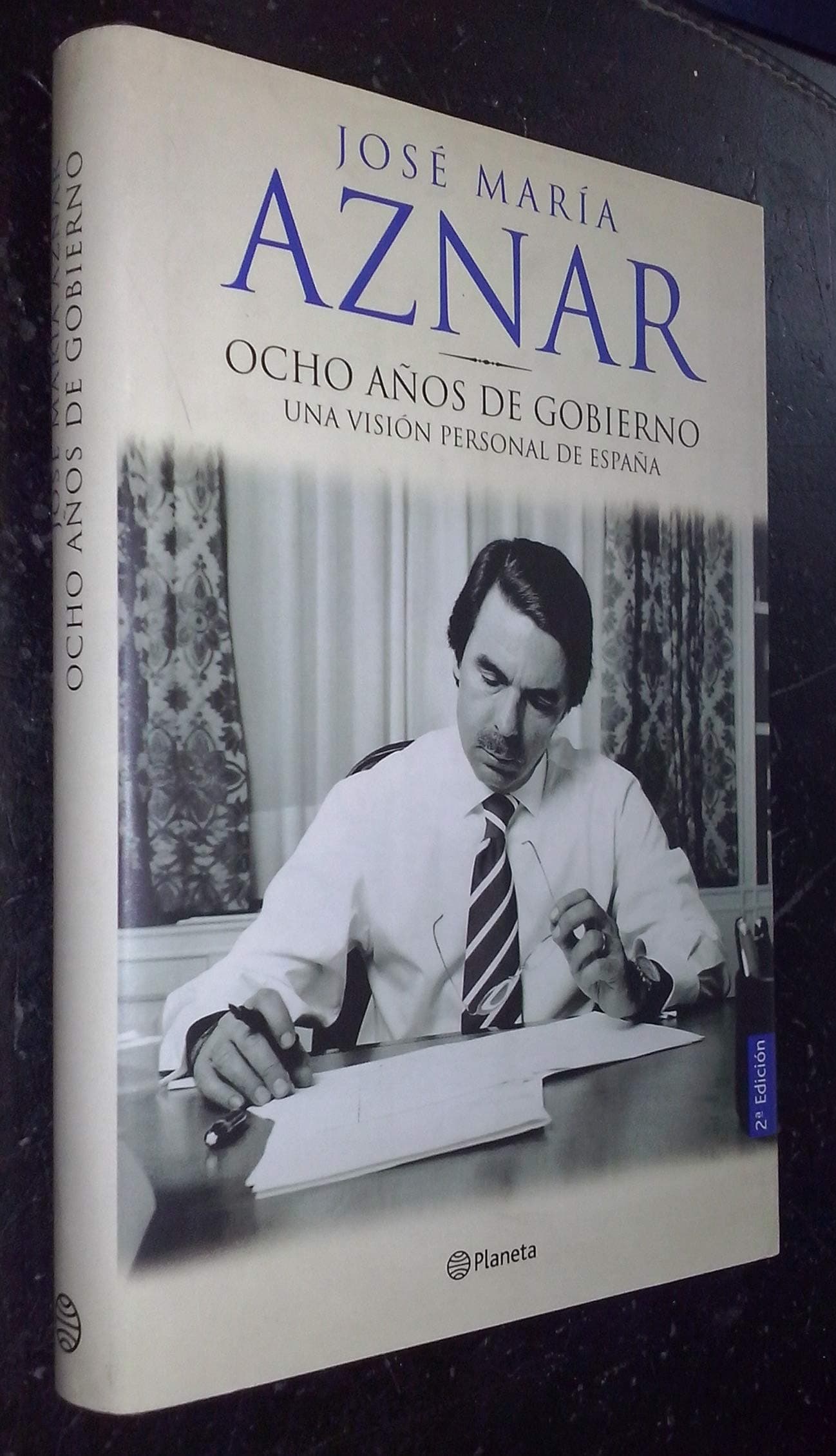Portada de Ocho años de gobierno
