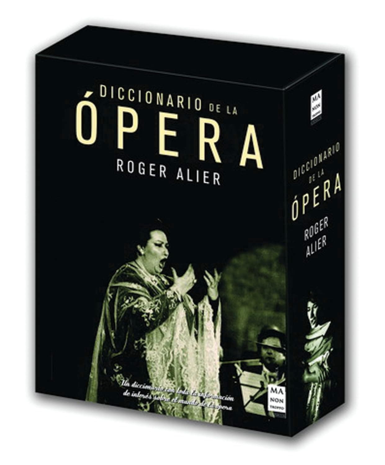 Portada de DICCIONARIO DE LA OPERA (OBRA COMPLETA) (MUSICA)