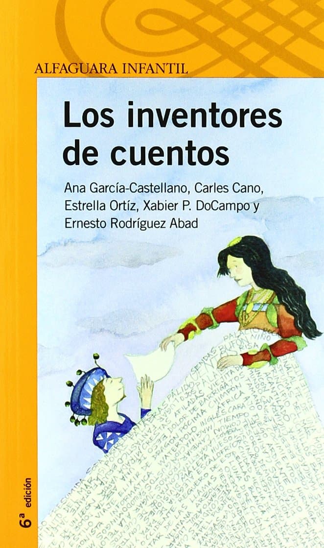 Portada de Los inventores de cuentos (Naranja)