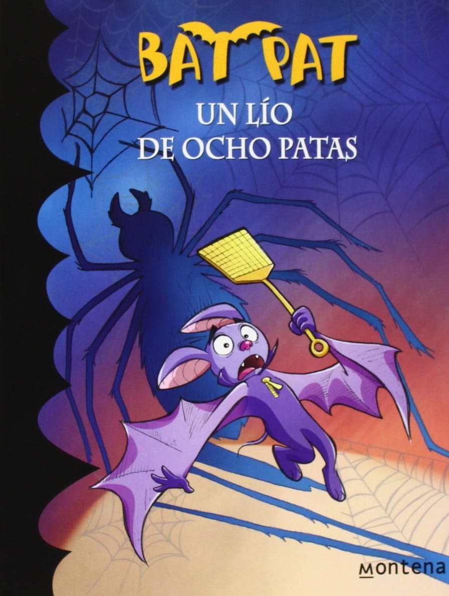 Portada de Un lío de ocho patas (Serie Bat Pat 26)