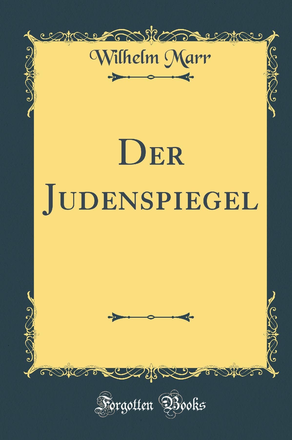 Portada de Der Judenspiegel (Classic Reprint)