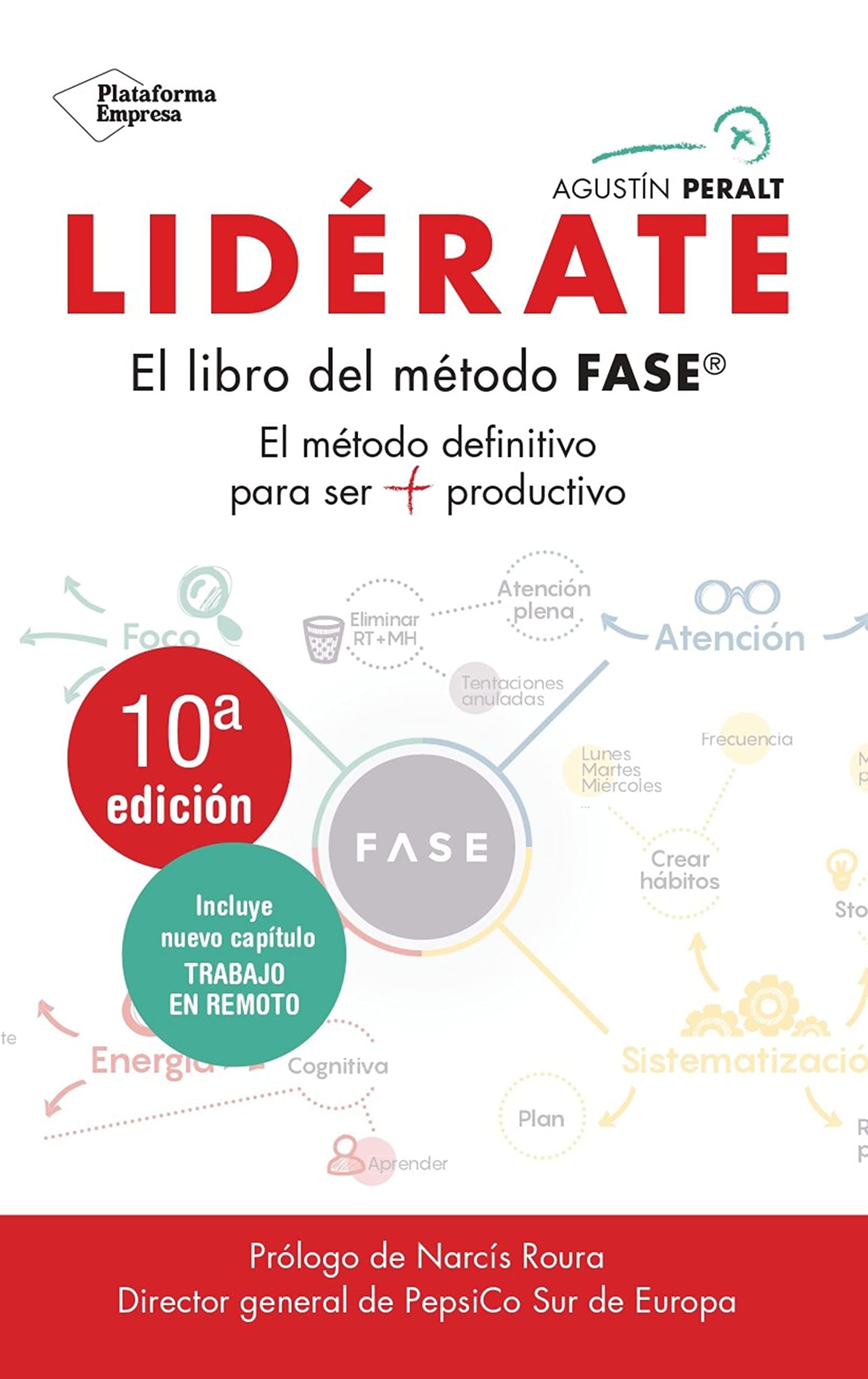 Portada de Lidérate: Método FASE - El Método definitivo para ser más productivo (Ampliada y Actualizada 2020) (Empresa)