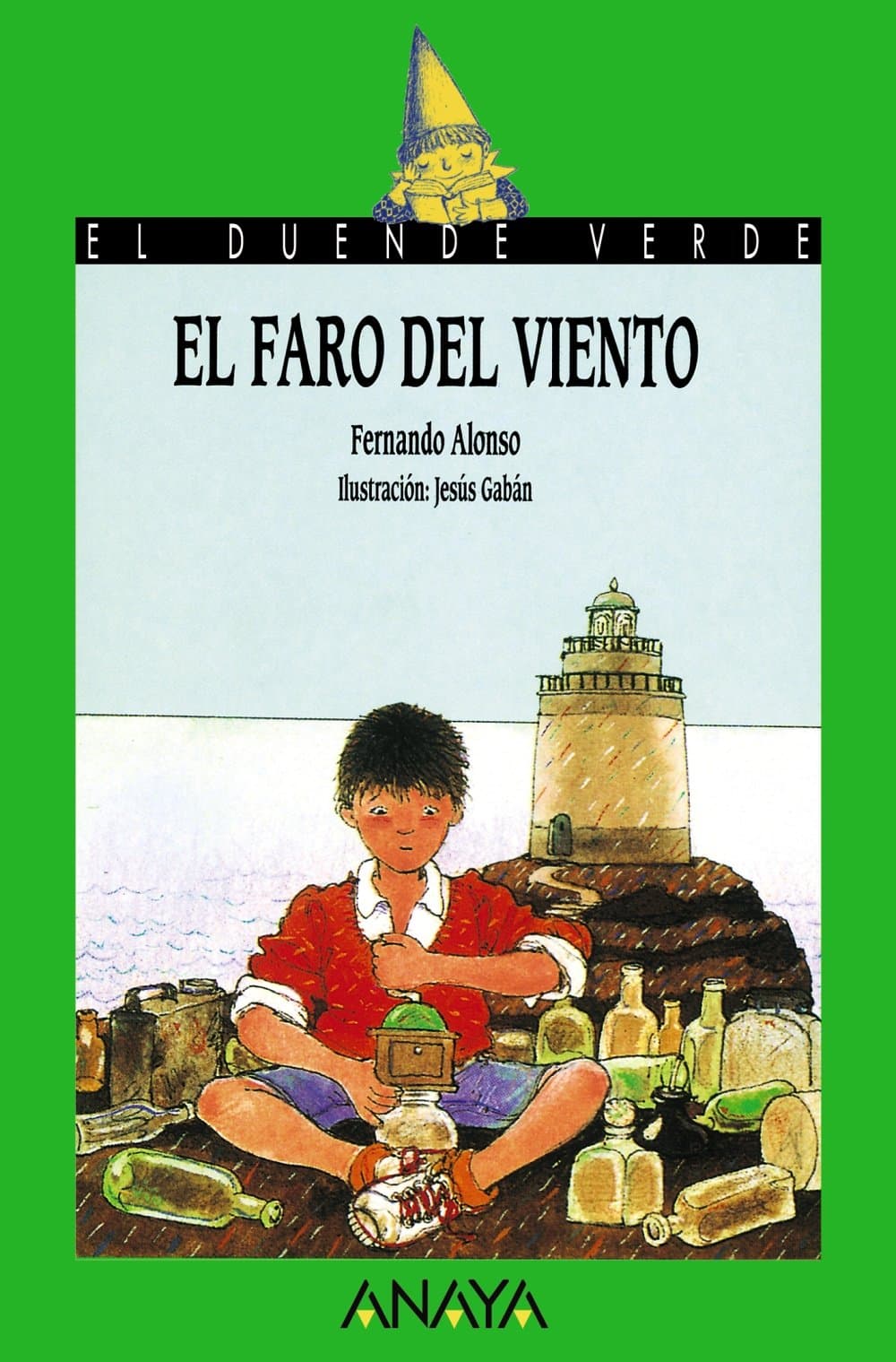 Portada de El faro del viento (LITERATURA INFANTIL - El Duende Verde)