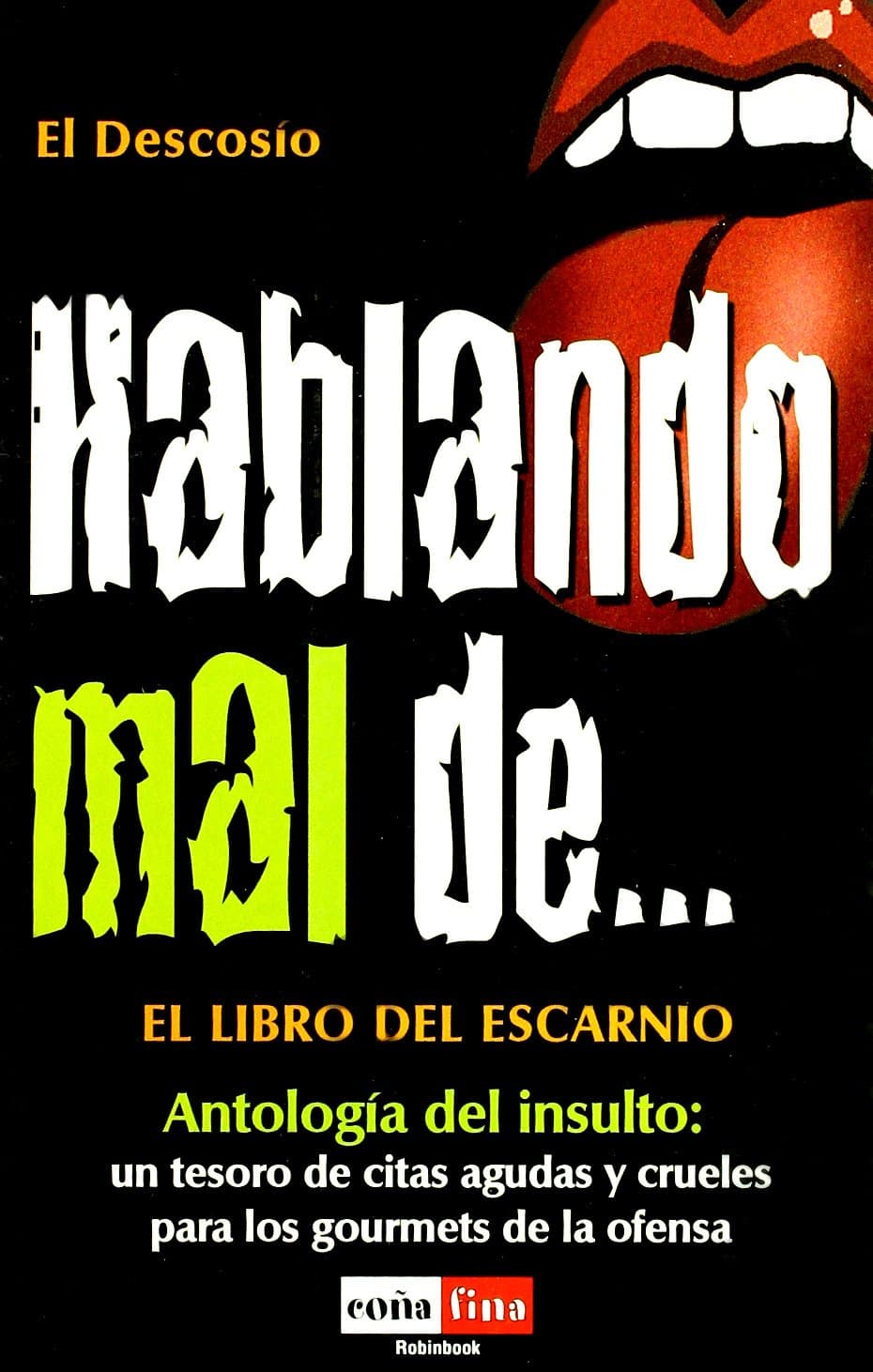 Portada de Hablando mal de
