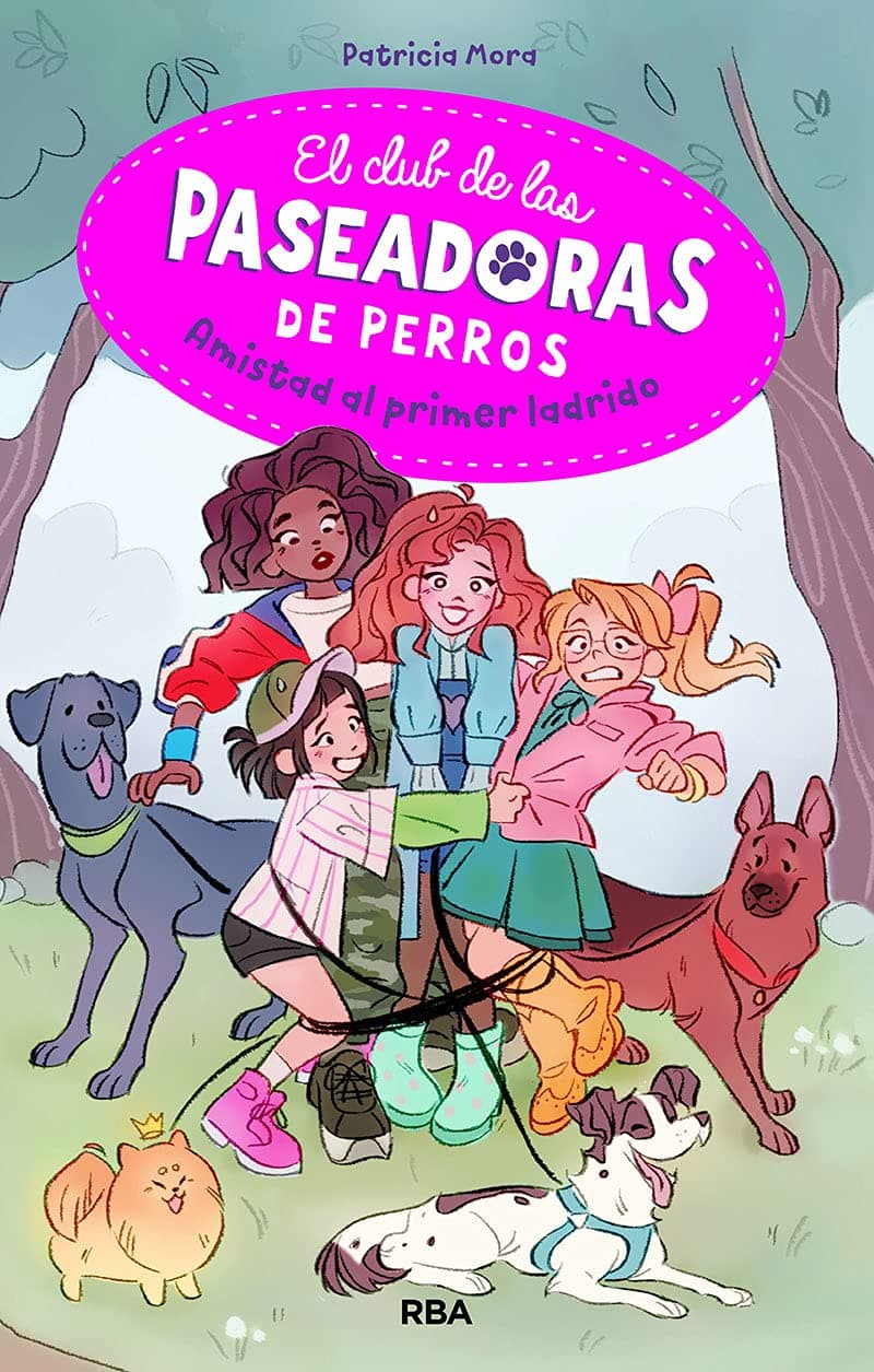 Portada de El club de las paseadoras de perros 1 - Amistad al primer ladrido (Ficción Kids)