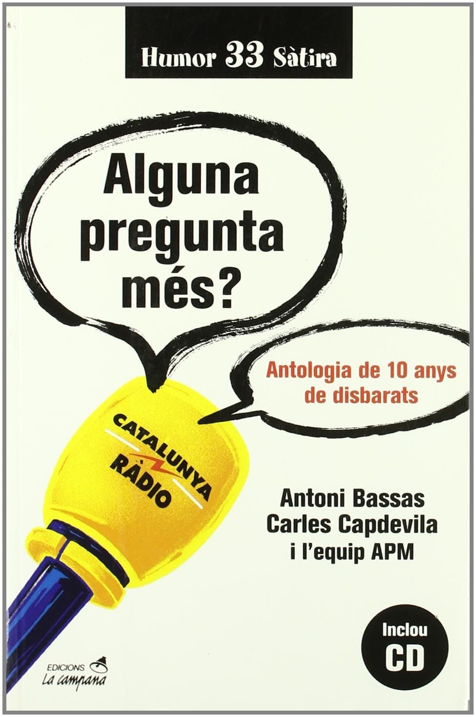 Portada de Alguna Pregunta Més? (Humor i sàtira)