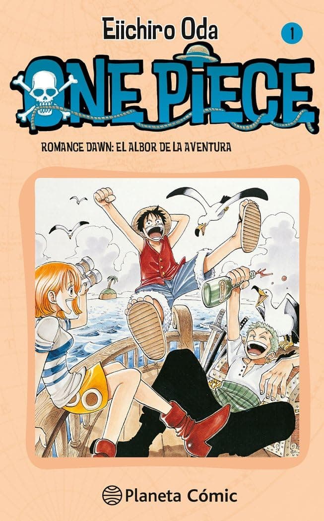 Portada de One Piece nº 01,Romance Dawn: El albor de la aventura