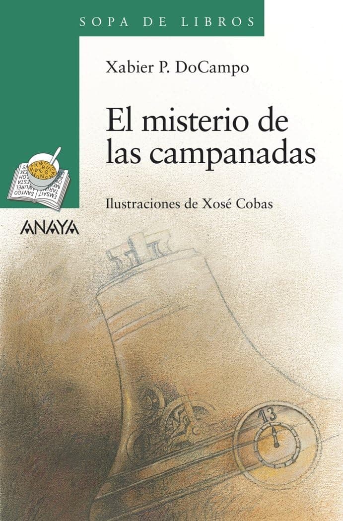 Portada de El misterio de las campanadas (LITERATURA INFANTIL - Sopa de Libros)