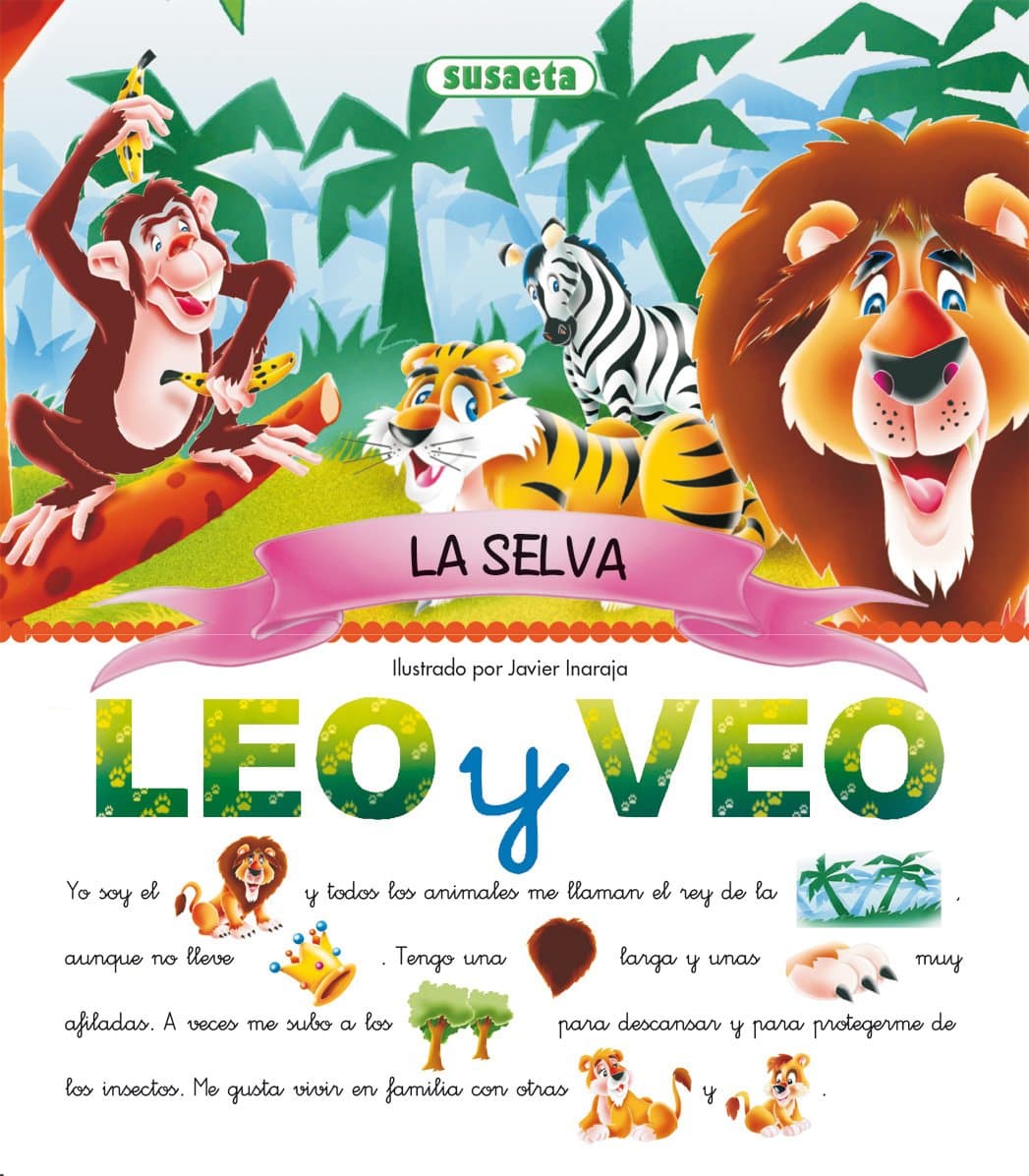 Portada de Selva(Leo Y Veo)